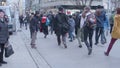 Onlookers on International Silly Walk Day, Brno, Czech Rep.